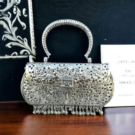 Brass Clutch Bag Indian